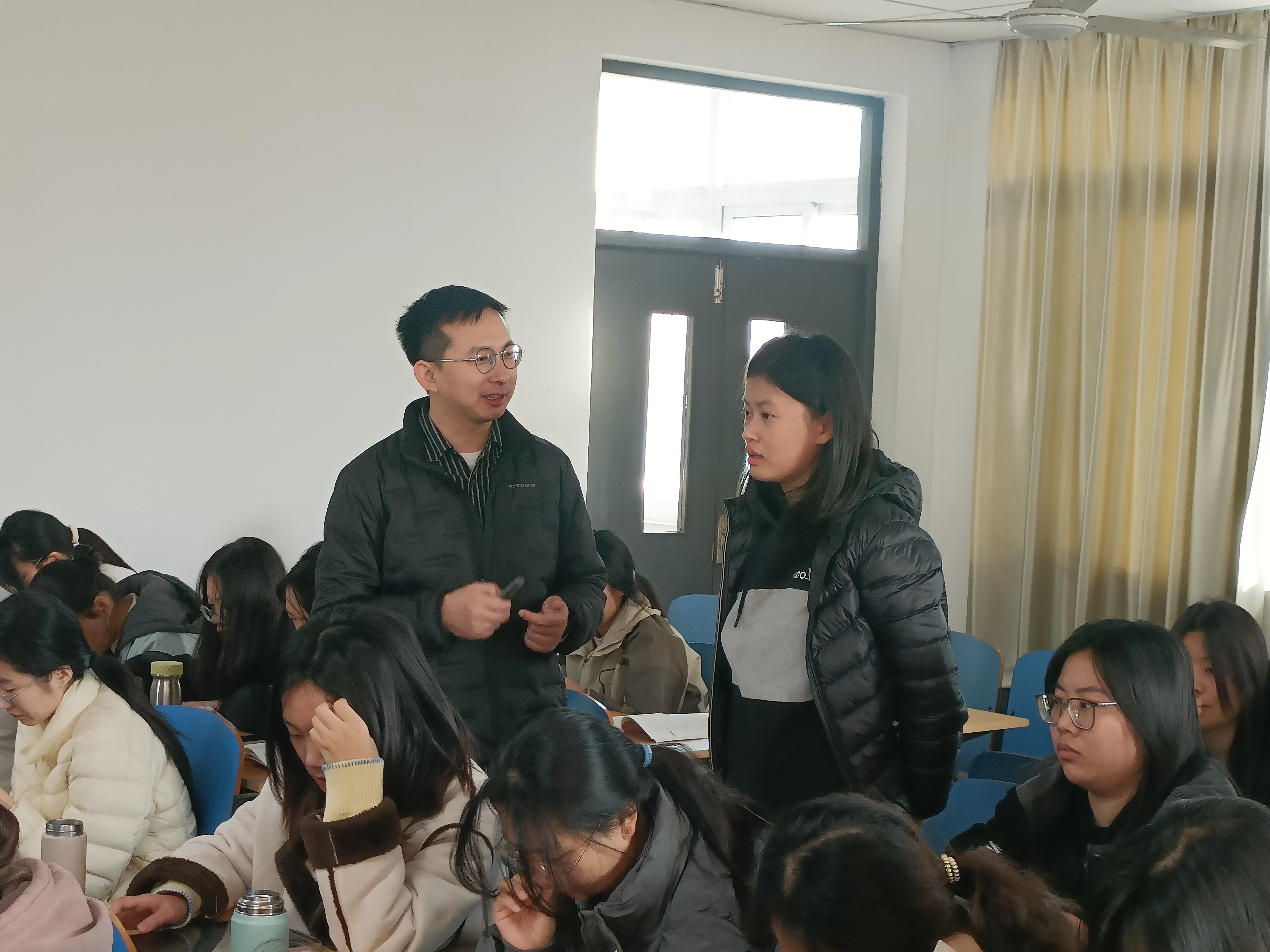 我院新晋教师单俊宇开展课堂试讲